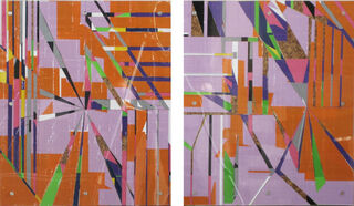 Untitled Orange & Untitled Lilac
