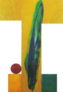 P91-11. Constructed Painting - The Sorrows of the King (1991)