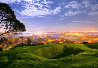 Tamaki Pa: Mt Hobson Over Rangitoto 2007