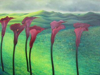 The Green Grass Quivers in the Cooling Wind