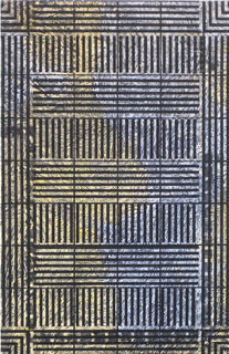 Perforated Panel Blue & Yellow