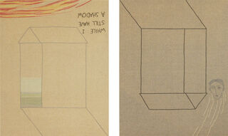 While I Still Have a Shadow (Diptych)