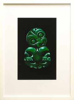 Tiki Pounamu Print